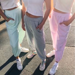 brand new shekou on your mark sweatpants